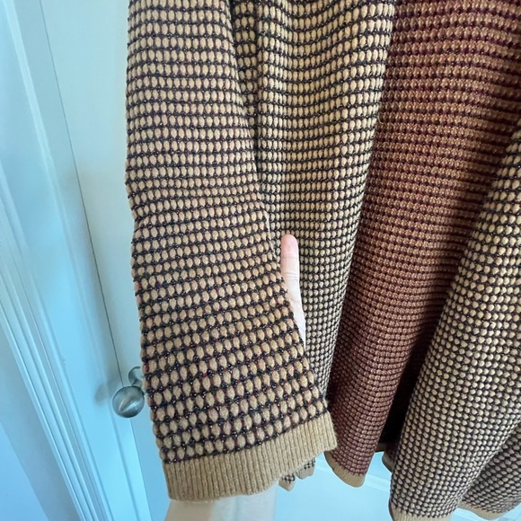 Love for Humanity Black Label Brown, Open Front Cardigan NWT Medium - Picture 6 of 9